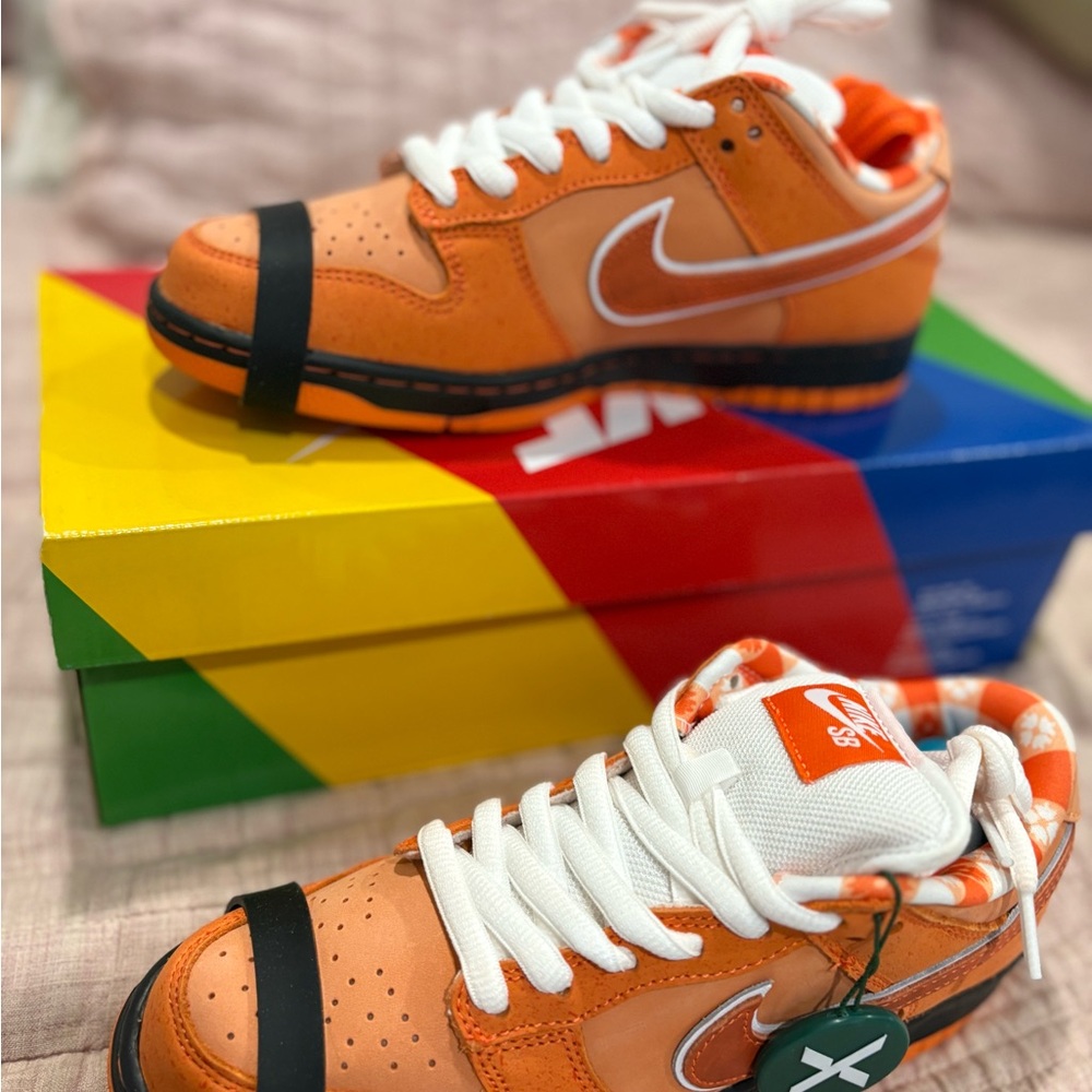 Nike Concepts Orange Lobster SB Dunk Low - Picture 3 of 5